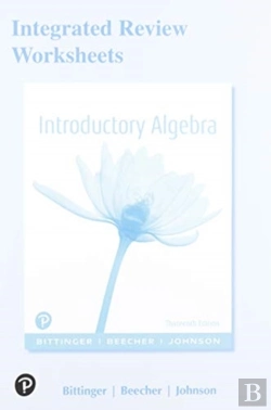 Bertrand.pt - Integrated Review Worksheets For Introductory Algebra