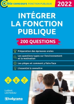 Bertrand.pt - Integrer La Fonction Publique  A200 Questions