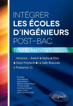 Bertrand.pt - Integrer Les Ecoles D'Ingenieurs Post-Bac Toutes Matieres Advance Avenir Alpa Fesic Geipi Polytech