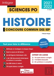 Intégrer Sciences Po ; Sciences Po ; Histoire (Édition 2021)