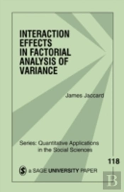 Interaction Effects In Factorial Analysis Of Variance