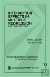 Interaction Effects In Multiple Regression
