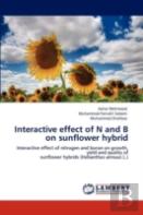 Interactive Effect Of N And B On Sunflower Hybrid