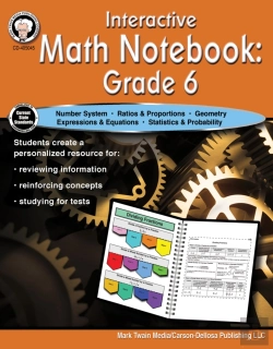 Bertrand.pt - Interactive Math Notebook Resource Book, Grade 6