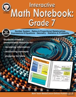Bertrand.pt - Interactive Math Notebook Resource Book, Grade 7