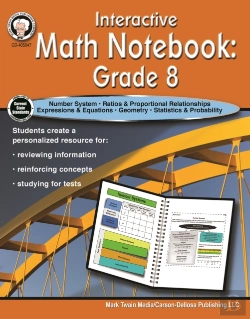 Bertrand.pt - Interactive Math Notebook Resource Book, Grade 8