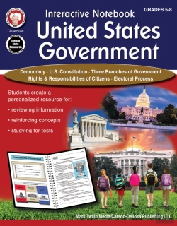 Bertrand.pt - Interactive Notebook: United States Government Resource Book, Grades 5 - 8