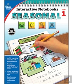 Bertrand.pt - Interactive Notebooks Seasonal, Grade 1