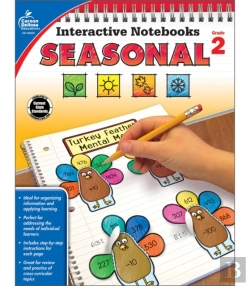 Bertrand.pt - Interactive Notebooks Seasonal, Grade 2