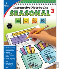 Bertrand.pt - Interactive Notebooks Seasonal, Grade 3