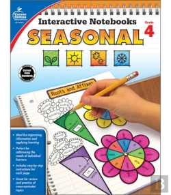 Bertrand.pt - Interactive Notebooks Seasonal, Grade 4
