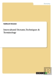 Intercultural Dictums, Techniques & Terminology