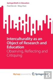 Interculturality As An Object Of Research And Education