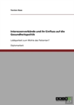Bertrand.pt - Interessenverbande Und Ihr Einfluss Auf Die Gesundheitspolitik