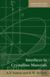 Interfaces In Crystalline Materials
