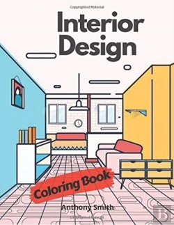 Bertrand.pt - Interior Design Coloring Book For Adults