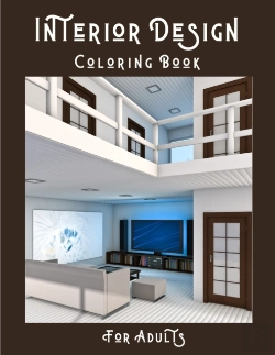 Bertrand.pt - Interior Design Coloring Book For Adults