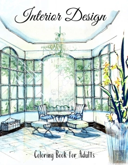 Bertrand.pt - Interior Design Coloring Book For Adults