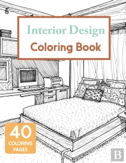 Bertrand.pt - Interior Design Coloring Book