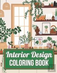 Interior Design Coloring Book