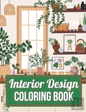 Interior Design Coloring Book