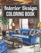 Interior Design Coloring Book