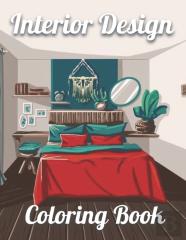 Interior Design Coloring Book
