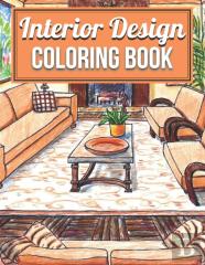 Interior Design Coloring Book