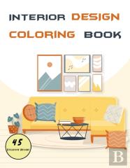 Interior Design Coloring Book