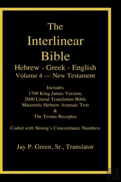 Bertrand.pt - Interlinear Hebrew-Greek-English Bible, New Testament, Volume 4 Of 4 Volume Set, Case Laminate Edition