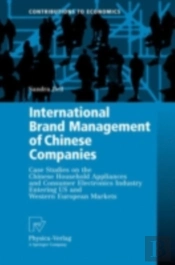 International Brand Management Of Chinese Companies