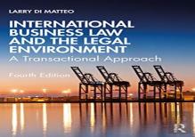 International Business Law And The Legal Environment