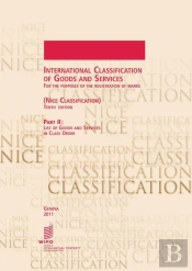 International Classification Of Goods And Services For The Purposes Of The Registration Of Marks, (Nice Classification), Part Ii