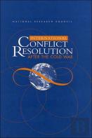 International Conflict Resolution After The Cold War