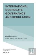 International Corporate Governance And Regulation