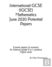 International Gcse (Igcse) Mathematics June 2020 Potential Papers