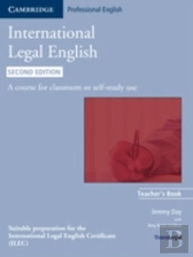 International Legal English Teacher'S Book