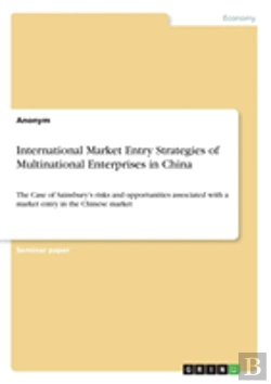 Bertrand.pt - International Market Entry Strategies Of Multinational Enterprises In China