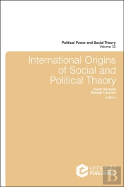 International Origins Of Social And Political Theory