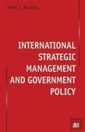 International Strategic Management And Government Policy