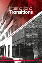 International Transitions Volume 3 Issue 2 : A Plurality Of Ecological Futures