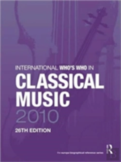 Bertrand.pt - International Who'S Who In Classical Music 2010