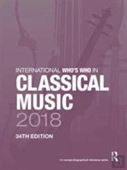 Bertrand.pt - International Who'S Who In Classical Music 2018