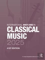 International Who'S Who In Classical Music 2025