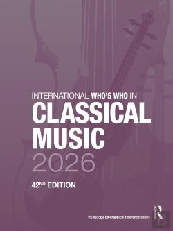 Bertrand.pt - International Who'S Who In Classical Music 2026