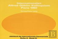 Internationales Alfred-Doeblin-Kolloquium Paris 1993