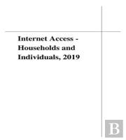 Internet Access - Households And Individuals, 2019