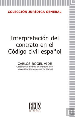 Bertrand.pt - Interpretación Del Contrato En El Código Civil Español
