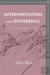 Interpretation And Difference