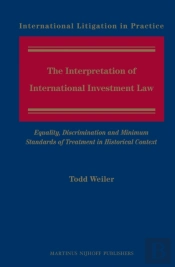 Interpretation Of International Investment Law